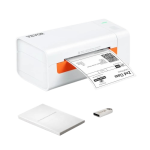Imprimantă termică de etichete / AWB VEVOR, imprimantă de etichete 4x6, aparat de etichetat termic cu recunoaștere automată a etichetelor, suportă Windows/MacOS/Linux, compatibilă cu Amazon, eBay, Etsy, UPS etc.